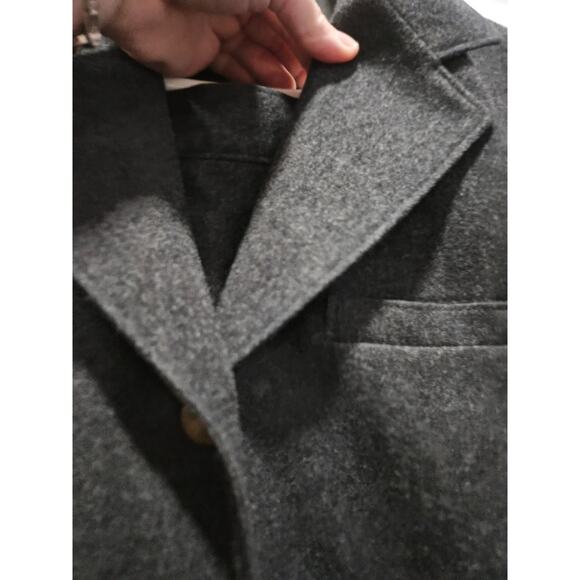 Vintage Miss Pendleton Women's Gray Wool Skirt Blazer Suit Set Size 6 - Picture 4 of 16